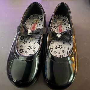Kids Black Dress Shoes